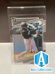 2021 PANINI CHRONICLES CLEARLY DONRUSS LUIS ROBERT ACETATE BASEBALL CARD #6